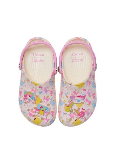 Crocs Hello Kitty And Friends Pastel Classic Clog Çocuk Terlik 212685-90h Multi Beyaz