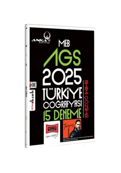 2025 Meb Ags Anka Serisi Türkiye Coğrafyası Tamamı Çözümlü 15 Deneme Yargı Yayınları