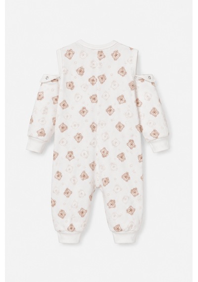 Babyhola Çıkarılabilir Kollu Fermuarlı Uyku Tulumu 1-8 Yaş Pazen 4 Mevsim 2701 Kahverengi