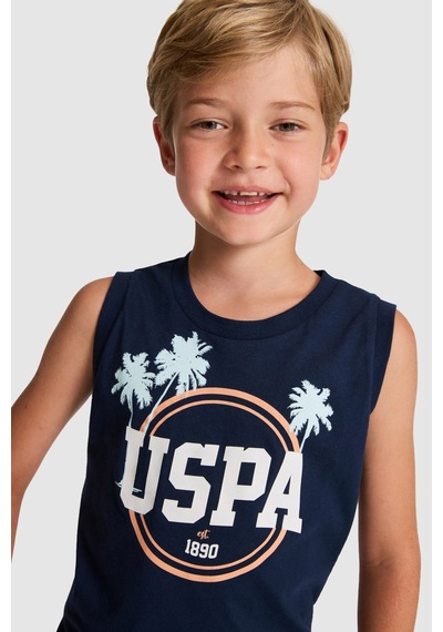 U.S. Polo Assn. U.s. Polo Assn. Erkek Çocuk Lacivert Pijama Takım 50328673-vr033