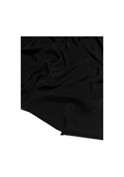 Premium Modal Cupro Kumaş En 150 Cm Yumuşak Ve Dökümlü Siyah