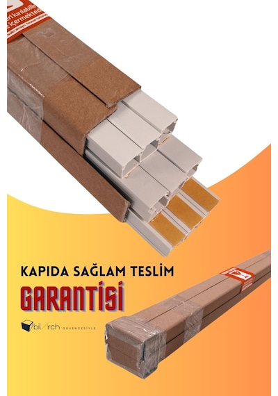 Kablo Kanalı 25x16 Yapışkanlı 4 Adet 8 Metre