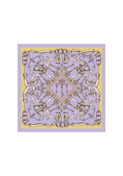 Sisley Flora Bandana/fular -2015-47 47 Lila