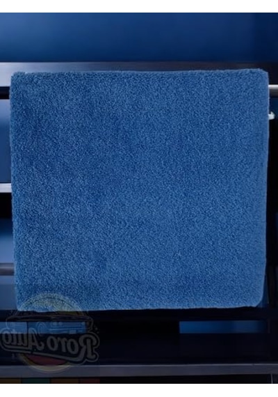 Mikrofiber Araç Yıkama Bezi - 50x70 Cm, Mavi Açık Indigo