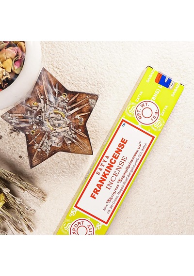 Satya Frankincense Diriliş Aromalı Masala Stick Tütsü