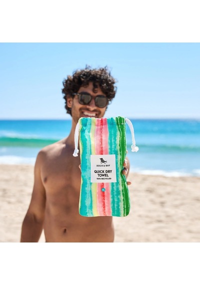 Dock And Bay Plaj Havlusu Design L Watermelon Sugar Çok Renkli