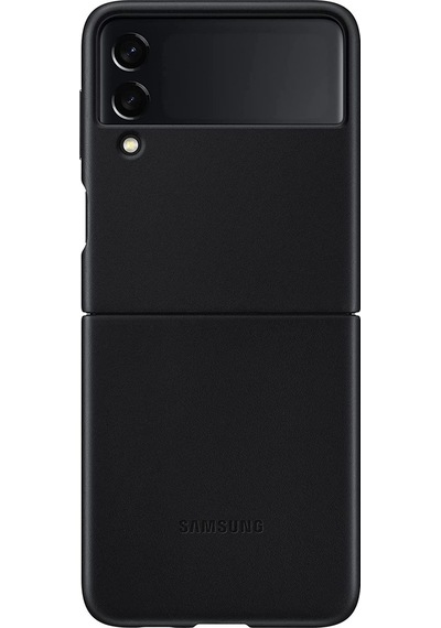 Samsung Uyumlu Galaxy Z Flip3 5G Deri Kilif Hakiki Deri Lether Cover Ef- 396479271