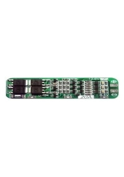 3s 20a Bms 18650 Lityum Batarya Şarj Koruma Devre - 12.6v