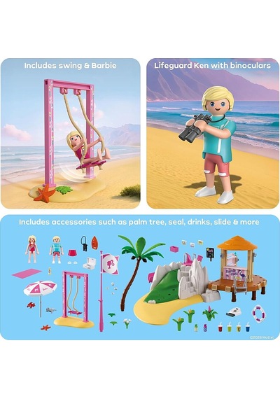 Playmobil X Barbie Beach Café 72121