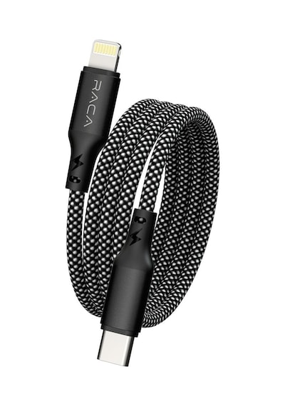 Raca Rc20l 35 Watt Type-c To Lightning Manyetik Şarj Kablosu 1 Metre - Siyah