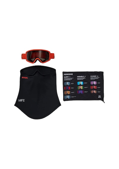 Anon Anon Tracker 2.0 Goggles + Mfi:registered: Face Mask Unisex Çocuk Kırmızı Goggle 30517 Kırmızı