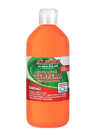 Alpino Sulu Boya Tempera 250 Ml Turuncu Dm040172 Çok Renkli