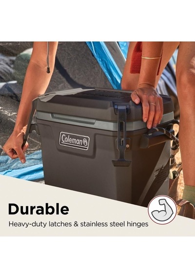 Coleman Convoy 28qt Taşınabilir Soğutucu Buzluk 26.5 Lt Dark Storm Karışık