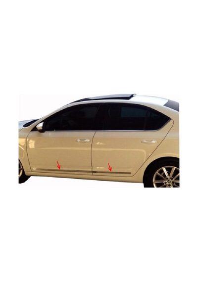 SKODA OCTAVİA Krom Kapı Yan Çıtası 4 Kapı 2013-2020