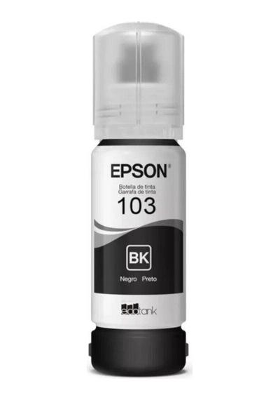 Epson 103 L3160 Uyumlu Siyah Şişe Mürekkep