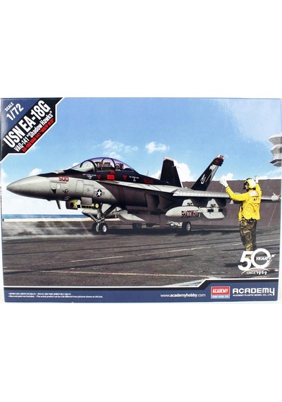 Academy 12560 1/72 Ölçek, Ea-18g Vaq-141 Shadowhawks Savaş Uçağı, Plastik Model Kiti-50340