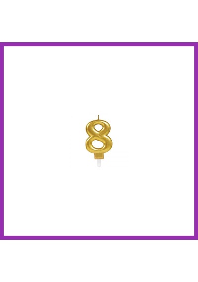 Bezos 8 Rakam Mum Gold Renk Bty Diğer