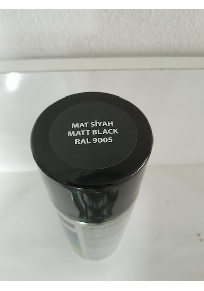 Energıe Mat Siyah Ral 9005 Sprey Boya