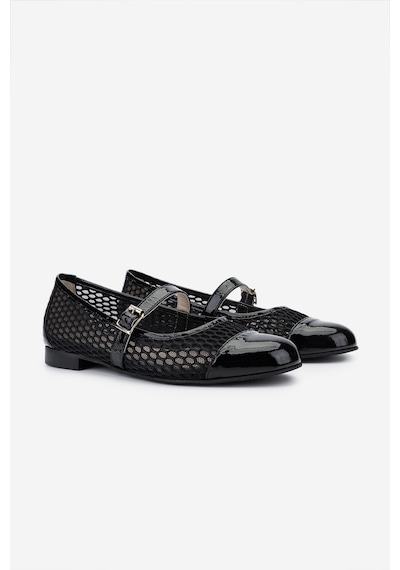 Valmenti Kadın Hakiki Deri Comfort Ayakkabı 611 H10037-386 Bn Ayk Y25 Black / Black Siyah