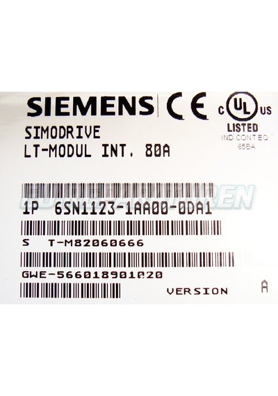 Siemens 6SN1123-1AA00-0DA1 Güç Kaynağı