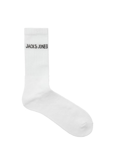 Jack & jones Erkek 5'li Çorap Paketi - Regen - 12266536 White