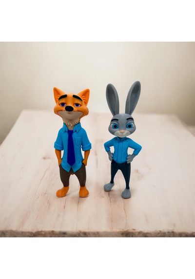 Zootopia Nick Ve Judy