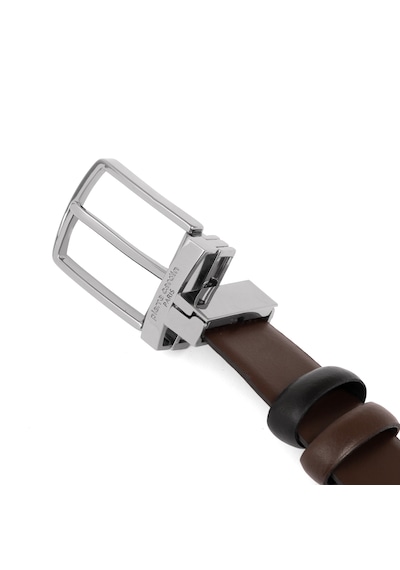 Pierre Cardin Çift Yönlü Deri Kemer En 3,5cm Pc-cift01 Siyah - Lacivert