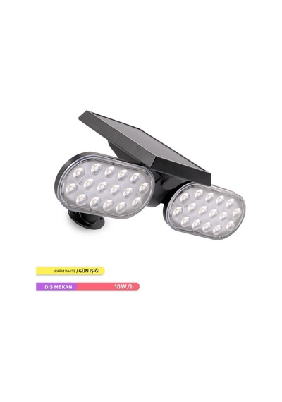 Ack Solar Led Kazıklı Çim Armatürü Güneş Enerjili Bahçe Duvar Ayd