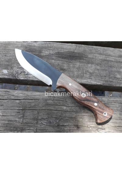 Av Kamp Bıçağı El İşçiliği 4116 Çelik 25 CM Kahverengi