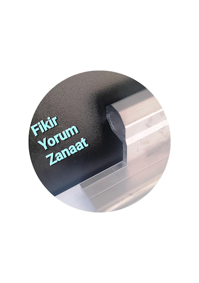 Tr Fz Alüminyum Kapı Menteşesi-3 Lü Set Silver Gümüş Gri / Cnc İşçilik/yüksek Kalite Genel