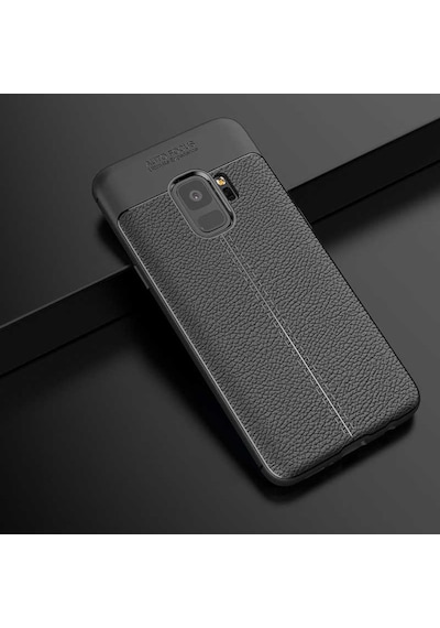 Samsung Galaxy Uyumlu S9 Kilif Deri Tarzi Niss Silikon Case 389468334