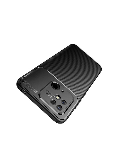 Poco C40 Kılıf Tchs Negro Silikon Kapak - Siyah Siyah
