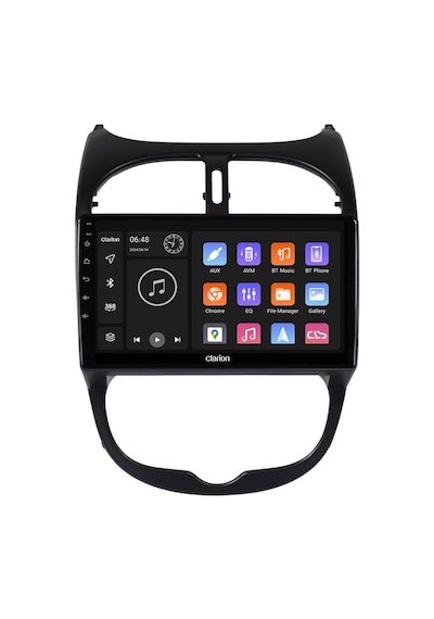 Peugeot 206 Android Multimedya Sistemi 4-64 Cadence 1998-2010 9"