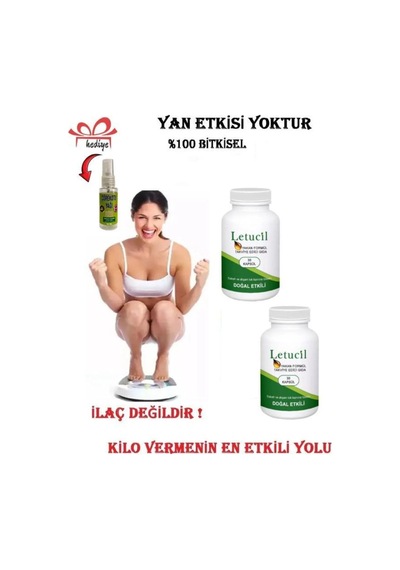Letucil Biberiye Ve Yeşil Çayın Etkisiyle Dstklyci Ürün 30lu X 2 Adet