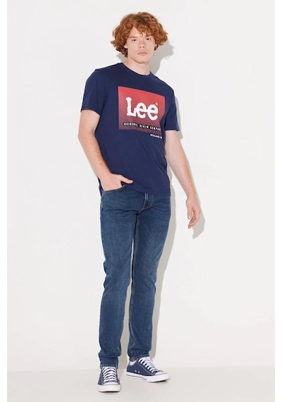 Lee Bisiklet Yaka Erkek T-shirt W7nm203877w72-navy Lacivert Lee Bisiklet Yaka Erkek T-shirt W7nm203877w72-navy Lacivert
