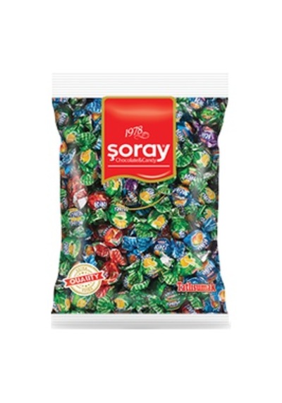 Şoray Kiki Meyve Aromalı Sert Şeker 960 G