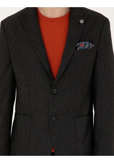 Pierre Cardin Erkek Siyah Ceket 50292174-vr046 Siyah