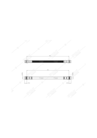 SVAC 600135 Arka Fren Hortumu Solenza 09-