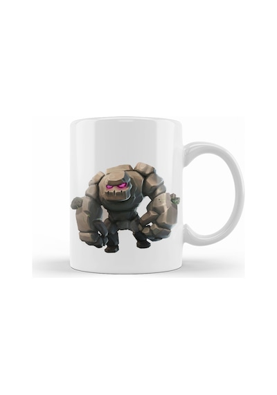 Clash Of Clans Clash Royale Golem Goblin Kupa Bardak Porselen Karışık