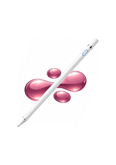 Honor Pad X9/x8/x8 Pro/x8a Uyumlu Şarjlı Aktif Stylus Kalem Hassas Uç Not Alma & Çizim İçin Beyaz