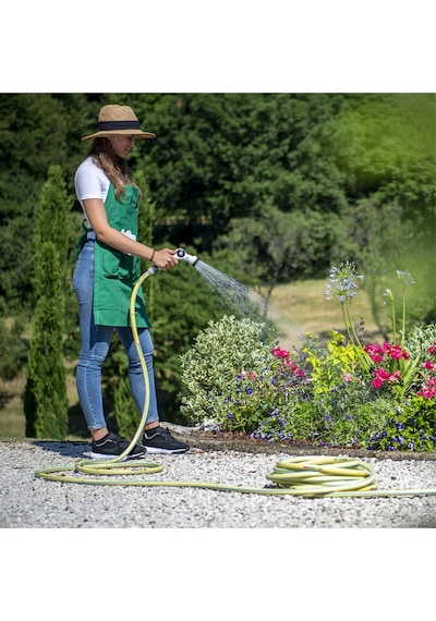 Nts Yellow Dayanıklı Bahçe Sulama Hortumu 25 Metre