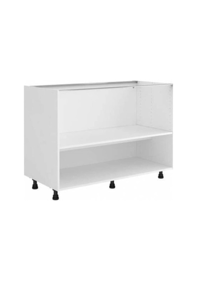 Ate Mutfak Alt Modül 120 Cm Beyaz Tezgah Dahil