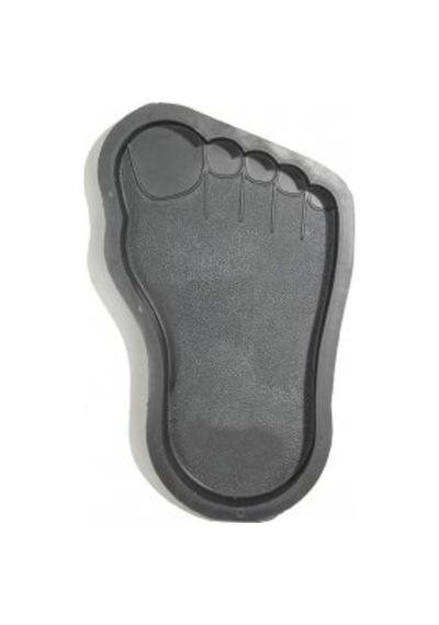 Dekoratif Plastik Çimtaşı Kalıbı Çim Taşı Ayak Sağ (5 Adet)