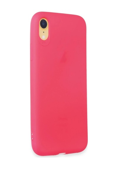 Apple İphone Xr Kılıf First Silikon - Pembe 0.2M-Çok Renkli