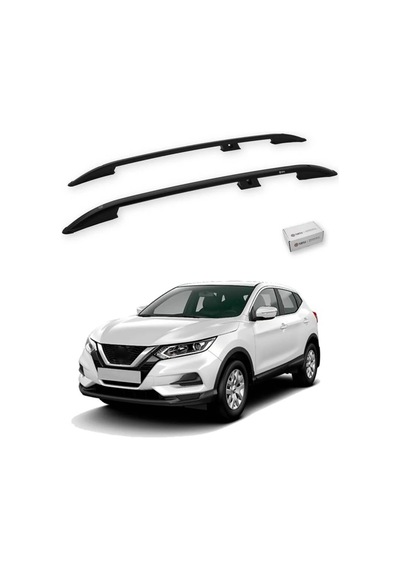 Turtle Nissan Qashqai J11 2014-2020 Tavan Çıtası Crown Siyah
