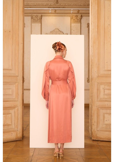 Senna Soleıl Dress Bakır Bakır