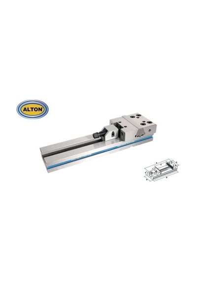 Alton 125x150 Süper Hassas Tezgah Mengenesi
