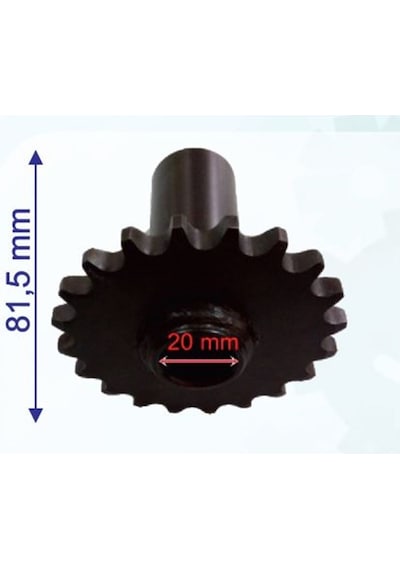 Atv Atv Ön Dişli 428-20T Iç 20Xuzunluk 81Xtm Öm