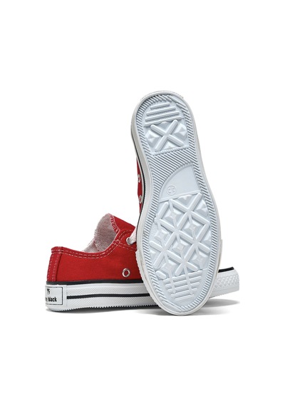 Tonny Black Çocuk Unisex Kırmızı Rahat Kalip Sneaker Ayakkabi Kırmızı