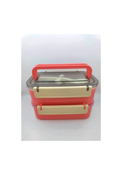 Vagonlıfe Lunch Box Çelik 1600ml Pembe Bl2221-2 Diğer
